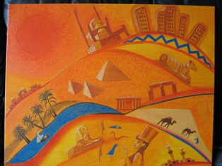 peinture de Josette Bude Laurent